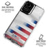 USA Soccer Flag Moto G Power 5G (2024) Clear Case