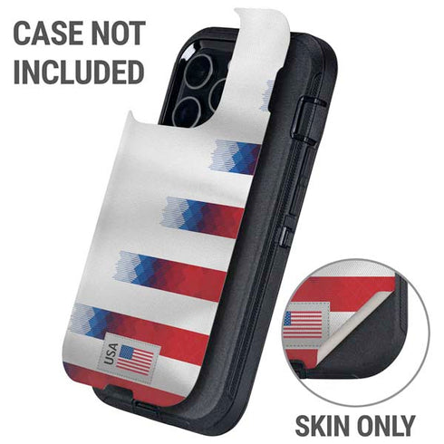 USA Soccer Flag Otterbox Defender iPhone Skin