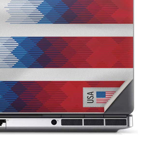 USA Soccer Flag Dell Precision Skin