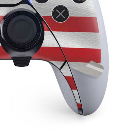 USA Soccer Flag PS5 DualSense Edge Pro Controller Skin