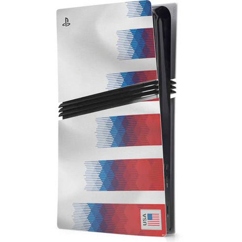 USA Soccer Flag PS5 Pro Console Skin