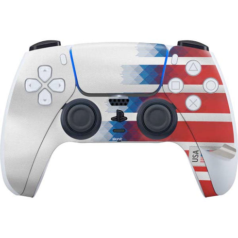 USA Soccer Flag PS5 Pro Disk Bundle Skin