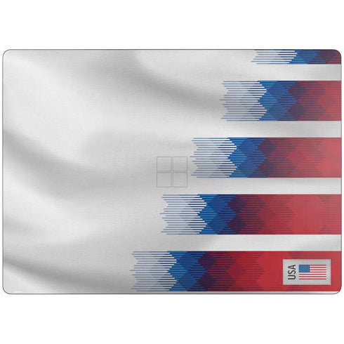USA Soccer Flag Surface Laptop 7 13.8in Skin