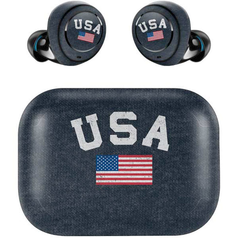 USA with American Flag Amazon Echo Buds Skin
