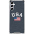 USA with American Flag Gabb Phone 4 Clear Case