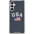 USA with American Flag Galaxy A16 5G Clear Case