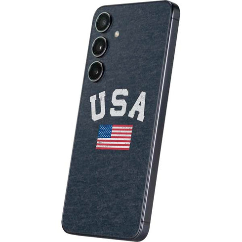 USA with American Flag Galaxy A16 5G Skin
