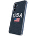 USA with American Flag Galaxy A55 5G Clear Case