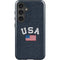 USA with American Flag Galaxy S25 Impact Case
