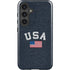 USA with American Flag Galaxy S25 Plus Impact Case