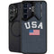 USA with American Flag Galaxy S25 Plus Kickstand Case