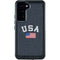USA with American Flag Galaxy S24 Plus Waterproof Case