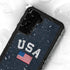 USA with American Flag Galaxy S24 Plus Waterproof Case