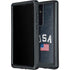 USA with American Flag Galaxy S24 Ultra Waterproof Case