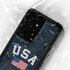 USA with American Flag Galaxy S24 Ultra Waterproof Case