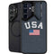 USA with American Flag Galaxy S26 Kickstand Case