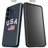 USA with American Flag Galaxy S26 Plus Impact Case
