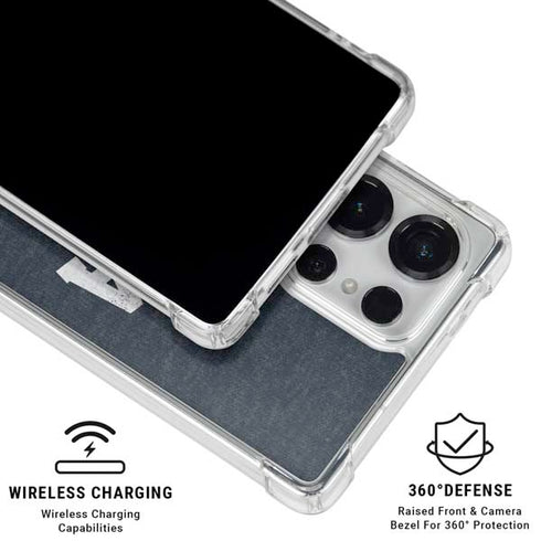 USA with American Flag Galaxy S26 Ultra Clear Case