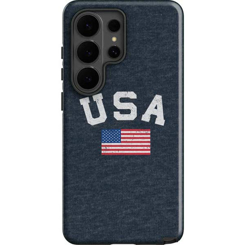 USA with American Flag Galaxy S26 Ultra Impact Case