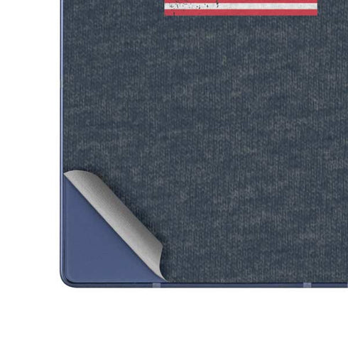 USA with American Flag Galaxy Z Fold6 Skin