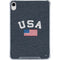 USA with American Flag iPad 11th Gen (2025) Clear Case