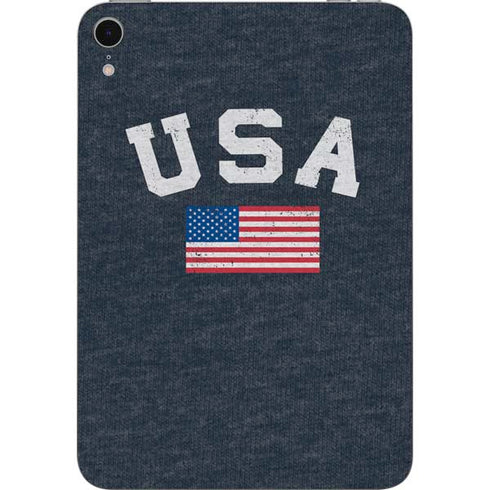 USA with American Flag Apple iPad Mini Skin