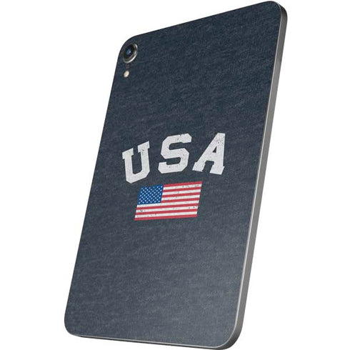 USA with American Flag Apple iPad Mini Skin
