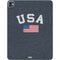 USA with American Flag iPad Pro 13in M4 (2024) Skin