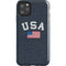 USA with American Flag iPhone Cases