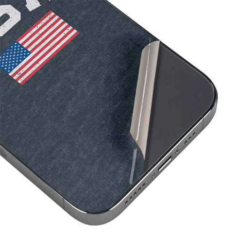 USA with American Flag iPhone 15 Pro Max Skin