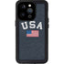 USA with American Flag iPhone 15 Pro Waterproof Case