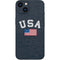 USA with American Flag iPhone 15 Skin