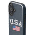 USA with American Flag iPhone 16 Impact Case