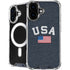 USA with American Flag iPhone 16 Plus MagSafe Case