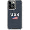 USA with American Flag iPhone 16 Pro Clear Case
