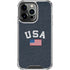 USA with American Flag iPhone 16 Pro Clear Case