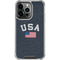 USA with American Flag iPhone 16 Pro Max Clear Case
