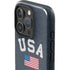 USA with American Flag iPhone 16 Pro Max Impact Case