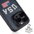USA with American Flag iPhone 16 Pro Max Kickstand Case