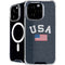 USA with American Flag iPhone 16 Pro Max MagSafe Case