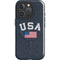USA with American Flag iPhone 16 Pro Max Magsafe Impact Case