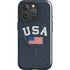 USA with American Flag iPhone 16 Pro Max Magsafe Impact Case