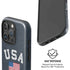 USA with American Flag iPhone 16 Pro Max Magsafe Impact Case