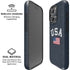 USA with American Flag iPhone 16 Pro Max Magsafe Impact Case
