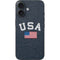 USA with American Flag iPhone 16 Skin