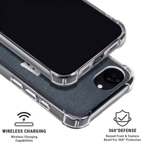 USA with American Flag iPhone 16e Clear Case