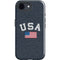 USA with American Flag iPhone 16e Impact Case