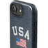 USA with American Flag iPhone 16e Impact Case