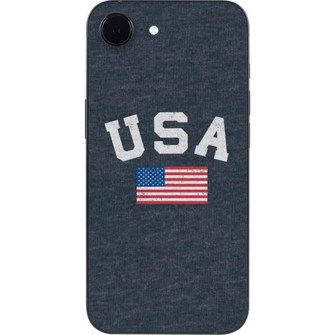 USA with American Flag iPhone 16e Skin