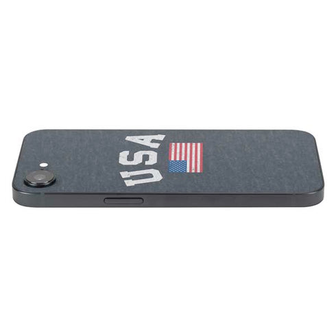 USA with American Flag iPhone 16e Skin
